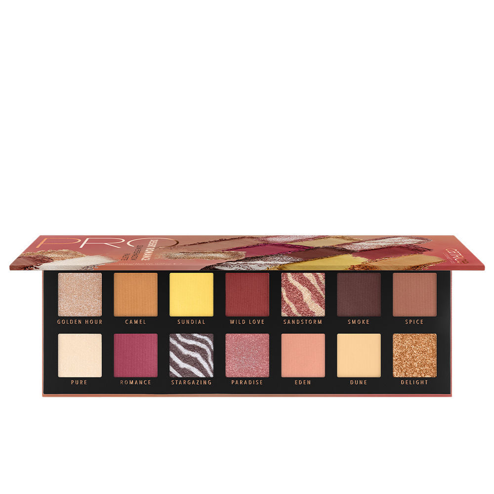 CATRICE PRO DESERT ROMANCE slim eyeshadow palette 