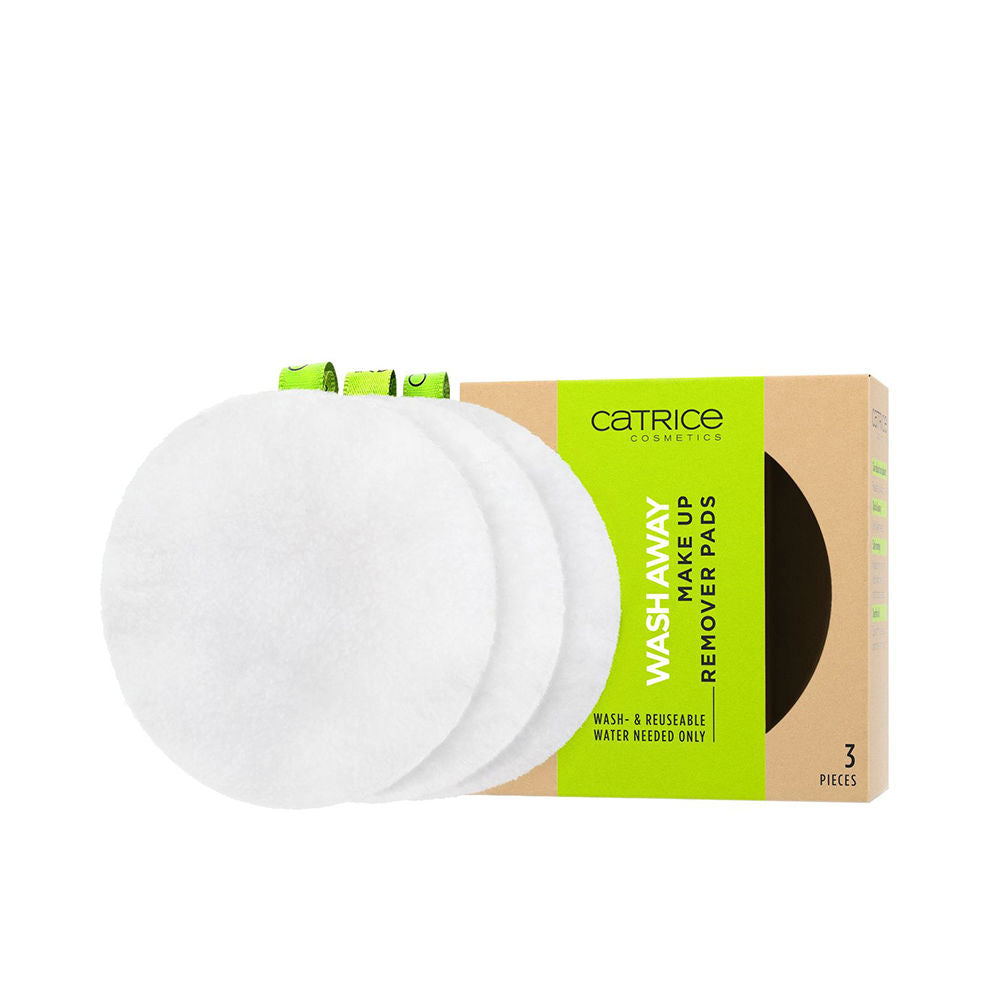 CATRICE WASH AWAY make up remover pads 3 u in , Facial Cosmetics by CATRICE. Merkmale: . Verfügbar bei ParfümReich.