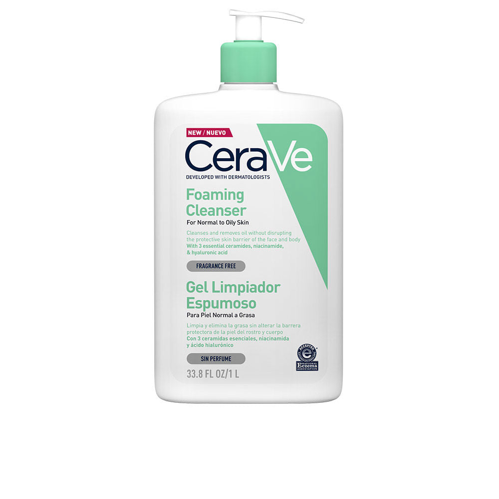 CERAVE FOAMING CLEANSER for normal to oily skin in 1000 ml , Facial Cosmetics by CERAVE. Merkmale: . Verfügbar bei ParfümReich.