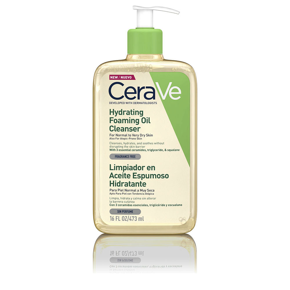 CERAVE HYDRATING FOAMING OIL CLEANSER for normal to very dry skin 473 ml in , Facial Cosmetics by CERAVE. Merkmale: . Verfügbar bei ParfümReich.