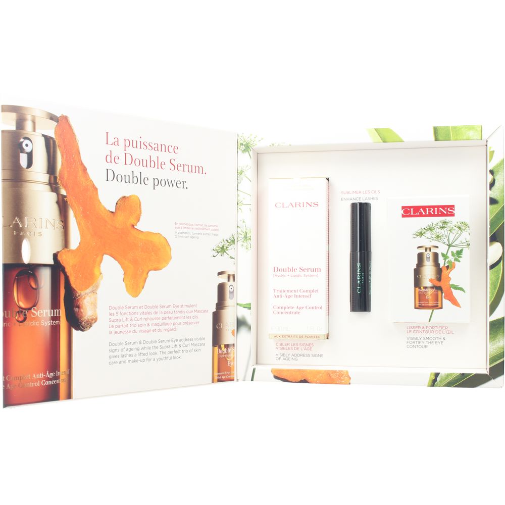 CLARINS DOUBLE SERUM CASE 3 pcs in , Facial Cosmetics by CLARINS. Merkmale: . Verfügbar bei ParfümReich.