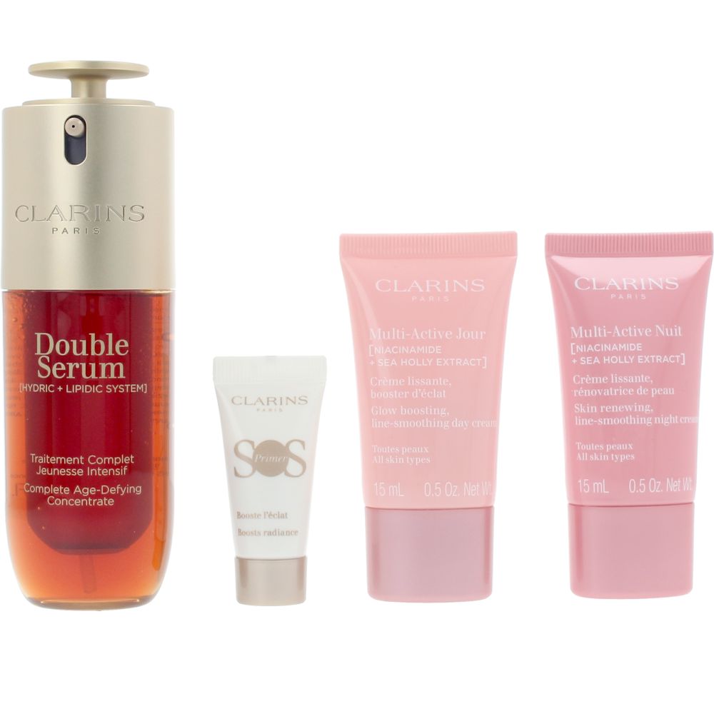 CLARINS DOUBLE SERUM CASE 3 pcs in , Facial Cosmetics by CLARINS. Merkmale: . Verfügbar bei ParfümReich.