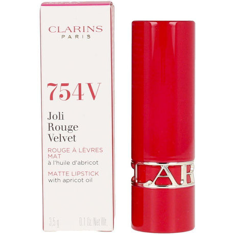CLARINS JOLI ROUGE VELVET 3.5 gr in 754 Deep Red Refill , Makeup by CLARINS. Merkmale: . Verfügbar bei ParfümReich.