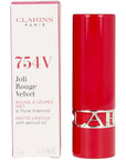 CLARINS JOLI ROUGE VELVET 3.5 gr in Deep Red , Makeup by CLARINS. Merkmale: . Verfügbar bei ParfümReich.