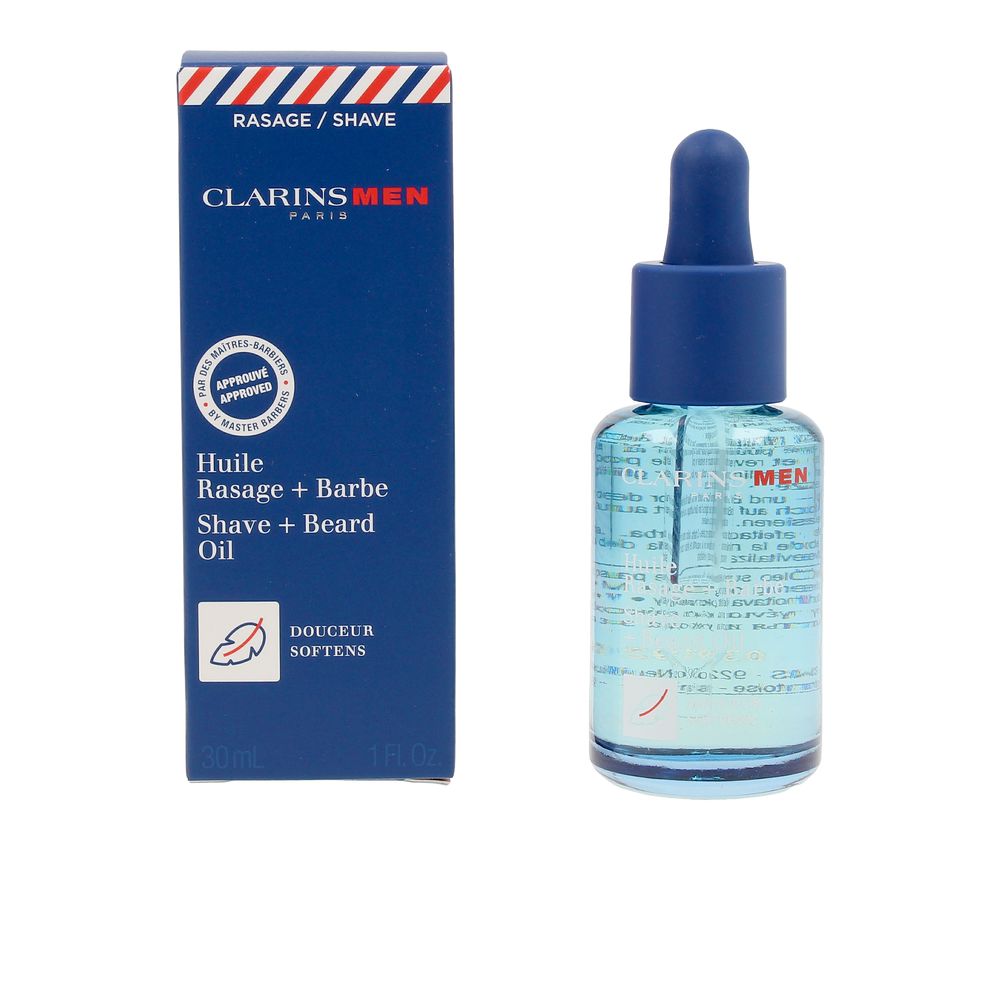 CLARINS MEN shaving and beard oil 30 ml in , Facial Cosmetics by CLARINS. Merkmale: . Verfügbar bei ParfümReich.