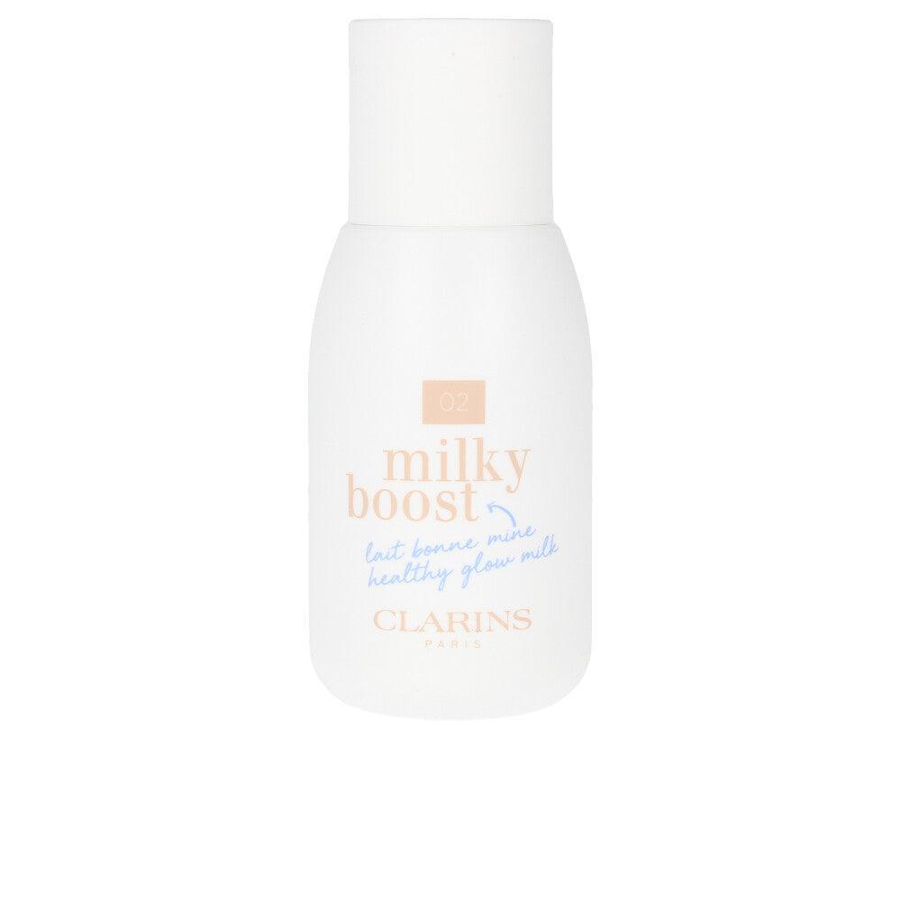CLARINS MILKY BOOST lait bonne mine in 02-milky nude , Makeup by CLARINS. Merkmale: . Verfügbar bei ParfümReich.