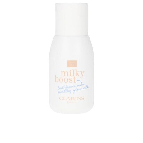 CLARINS MILKY BOOST lait bonne mine in 02-milky nude , Makeup by CLARINS. Merkmale: . Verfügbar bei ParfümReich.