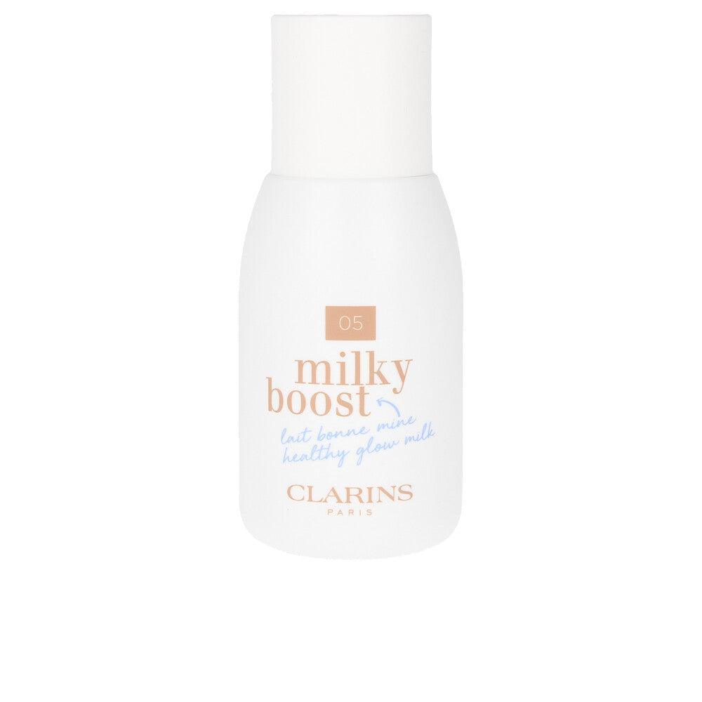 CLARINS MILKY BOOST lait bonne mine in 05-milky sandalwood , Makeup by CLARINS. Merkmale: . Verfügbar bei ParfümReich.