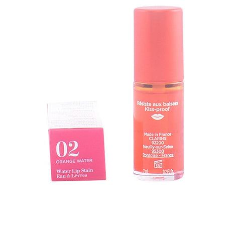 CLARINS WATER LIP SATIN eau à lèvres in 02-orange water , Makeup by CLARINS. Merkmale: . Verfügbar bei ParfümReich.