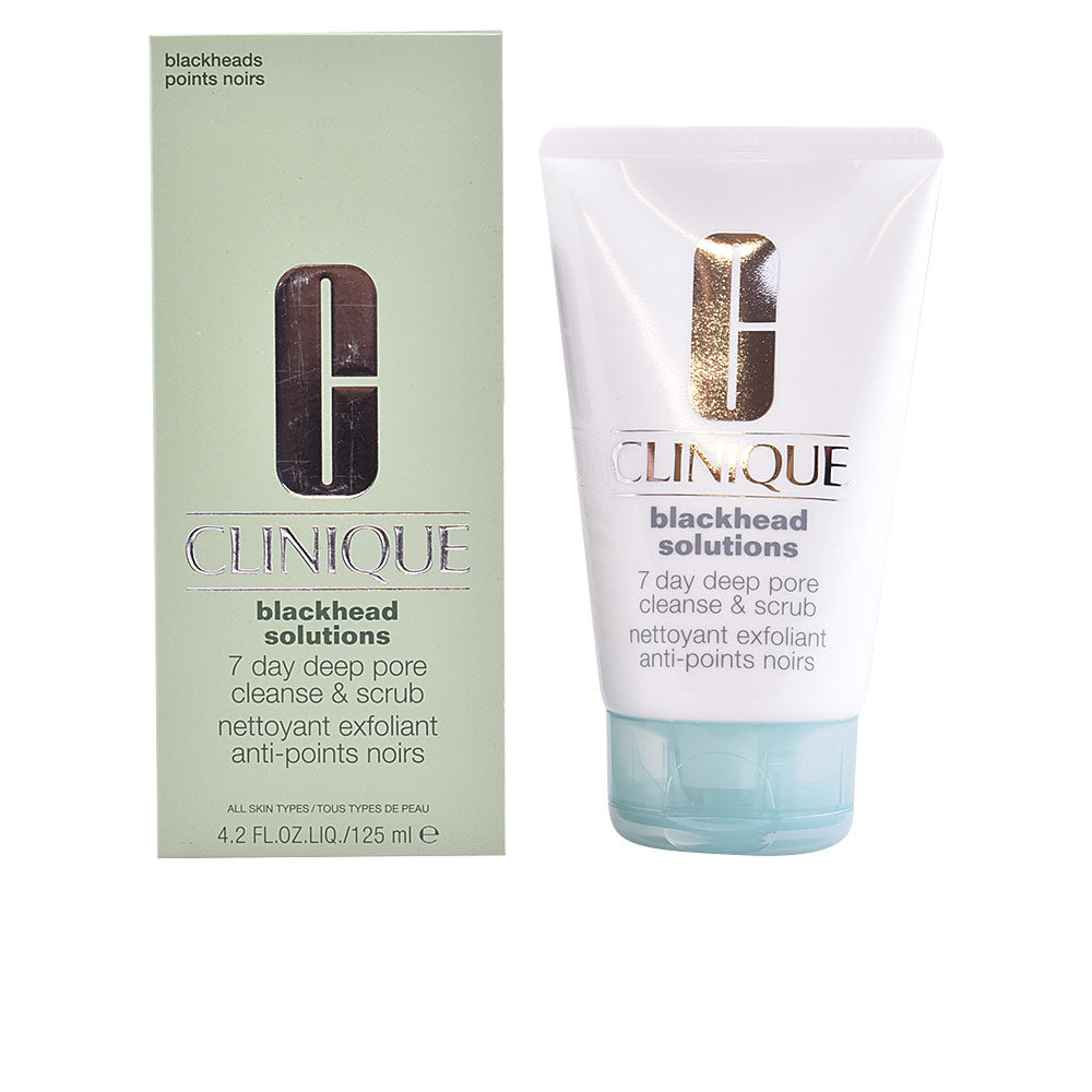 CLINIQUE BLACKHEAD SOLUTIONS 7 days deep pore cleanser &amp; scrub 125 ml in , Facial Cosmetics by CLINIQUE. Merkmale: . Verfügbar bei ParfümReich.