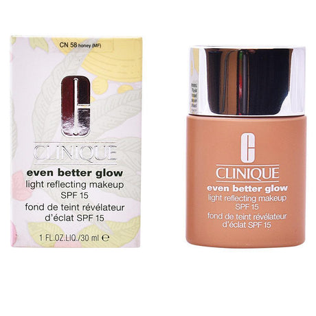 CLINIQUE EVEN BETTER GLOW light reflecting makeup SPF15 30 ml in hot jelly , Makeup by CLINIQUE. Merkmale: . Verfügbar bei ParfümReich.
