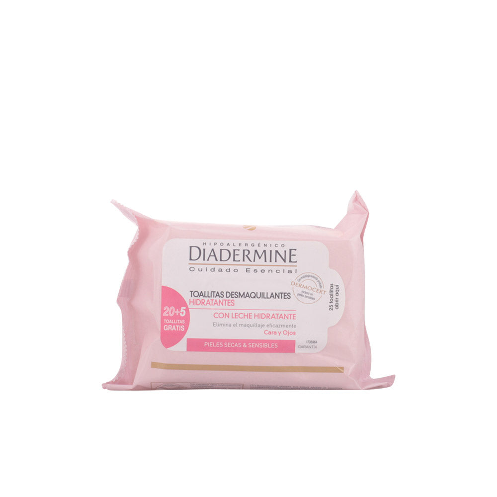 DIADERMINE MAKE-UP REMOVER WIPES moisturizing dry-sensitive skin 25 u in , Facial Cosmetics by DIADERMINE. Merkmale: . Verfügbar bei ParfümReich.