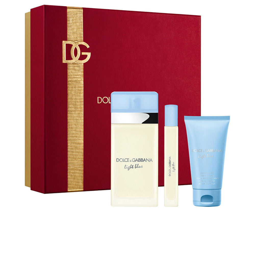 DOLCE & GABBANA LIGHT BLUE POUR FEMME CASE 3 pcs in , Perfumes by DOLCE & GABBANA. Merkmale: . Verfügbar bei ParfümReich.