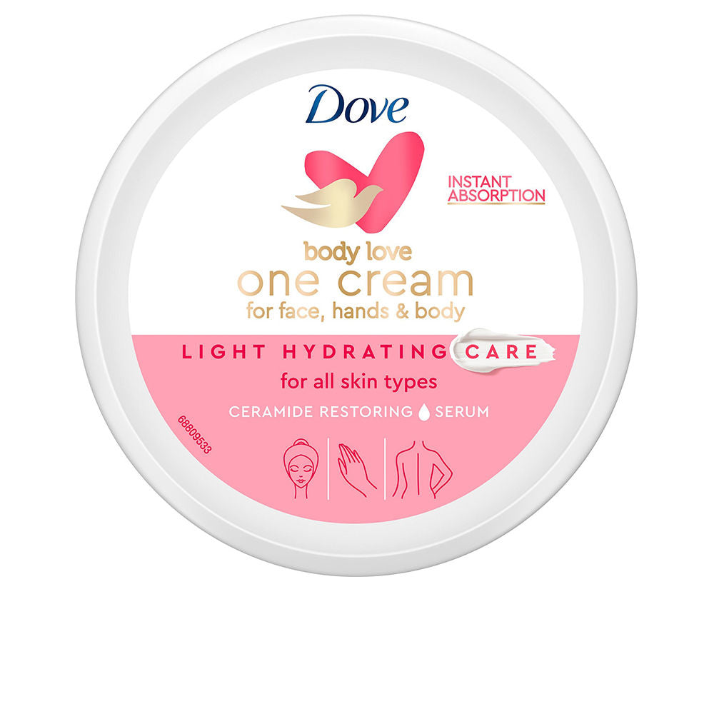 DOVE LIGHT HYDRATING CREAM face, body and hands 250 ml in , Body Cosmetics by DOVE. Merkmale: . Verfügbar bei ParfümReich.