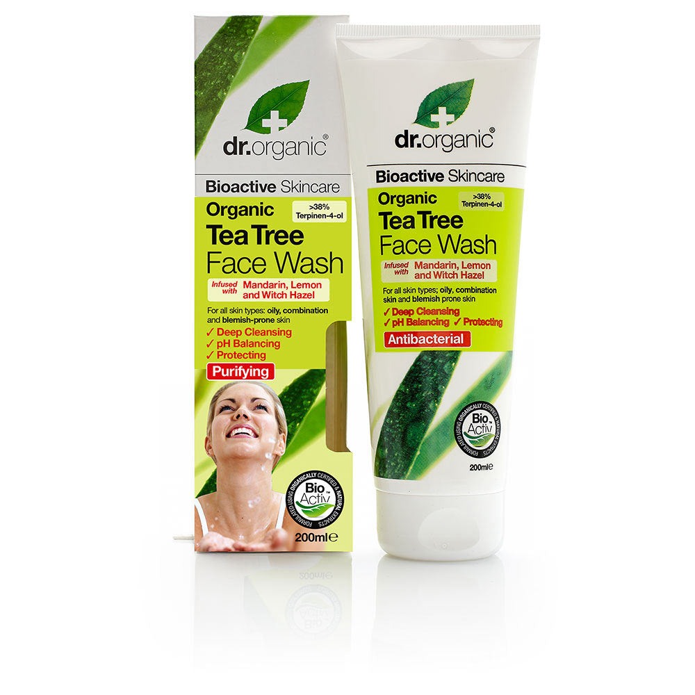 DR. ORGANIC BIOACTIVE ORGANIC tea tree face wash 200 ml in , Facial Cosmetics by DR. ORGANIC. Merkmale: . Verfügbar bei ParfümReich.