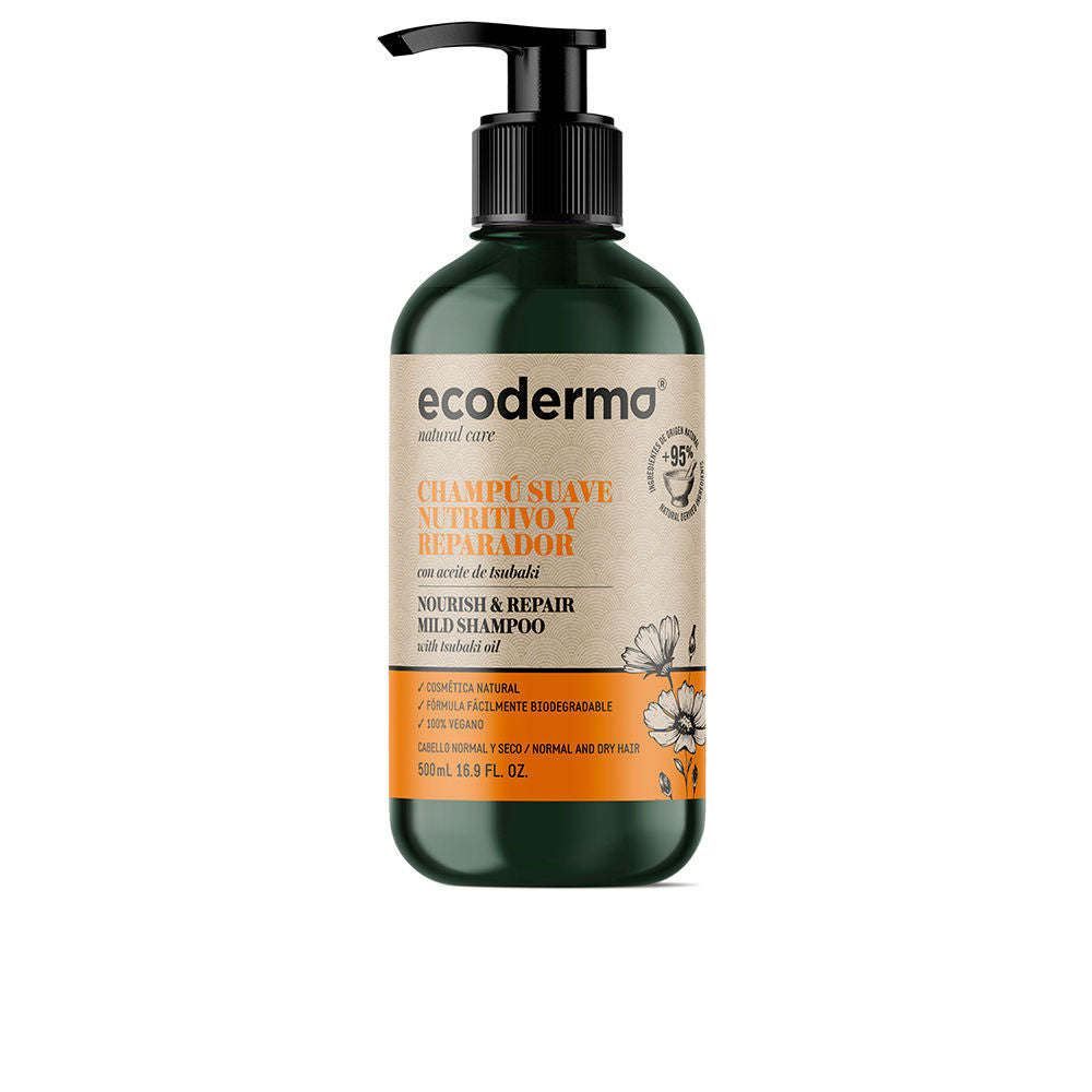 ECODERMA CHAMPÚ SUAVE nutritivo y reparador 500 ml in , Hair by ECODERMA. Merkmale: . Verfügbar bei ParfümReich.