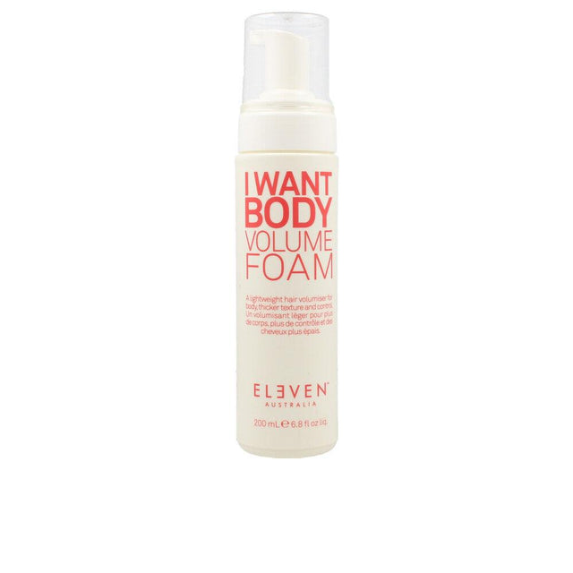 ELEVEN AUSTRALIA I WANT BODY volume foam 200 ml in , Hair by ELEVEN AUSTRALIA. Merkmale: . Verfügbar bei ParfümReich.