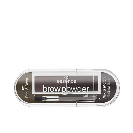 ESSENCE BROW POWDER eyebrow powder #02-dark &amp; deep 2,3 gr in , Makeup by ESSENCE. Merkmale: . Verfügbar bei ParfümReich.