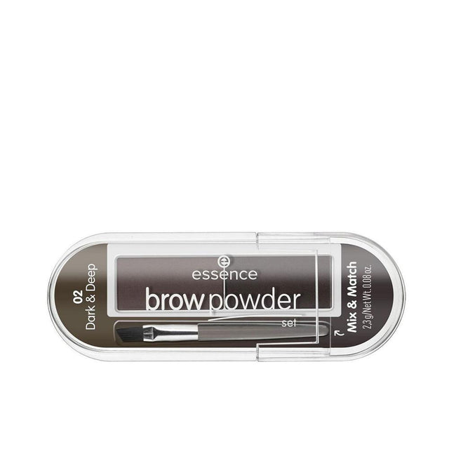 ESSENCE BROW POWDER eyebrow powder #02-dark &amp; deep 2,3 gr in , Makeup by ESSENCE. Merkmale: . Verfügbar bei ParfümReich.