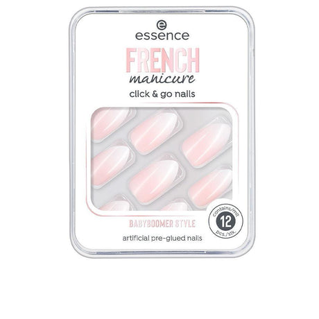 ESSENCE FRENCH manicure click & go nails uñas artificiales in Babyboomer Style , Makeup by ESSENCE. Merkmale: . Verfügbar bei ParfümReich.