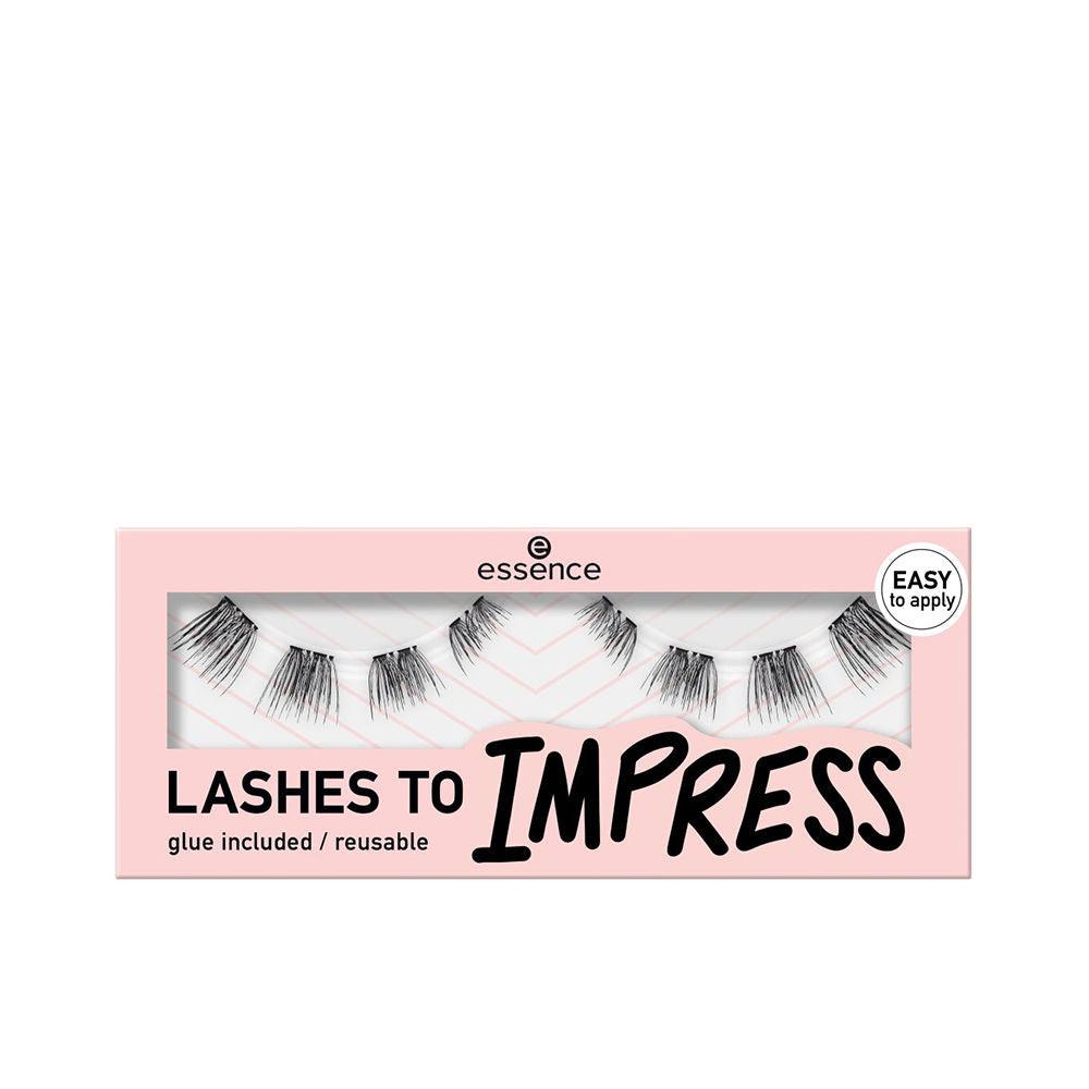 ESSENCE LASHES TO IMPRESS artificial eyelashes #08-pre-cut lashes 1 u in , Makeup by ESSENCE. Merkmale: . Verfügbar bei ParfümReich.