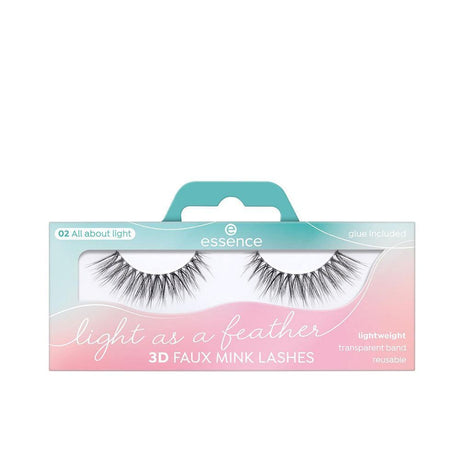 ESSENCE LIGHT AS A FEATHER 3D synthetic vision lashes 1 pc in #02 , Makeup by ESSENCE. Merkmale: . Verfügbar bei ParfümReich.