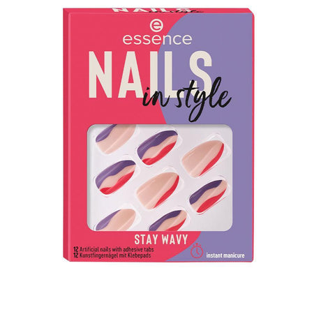 ESSENCE NAILS IN STYLE uñas artificiales in stay wavy , Makeup by ESSENCE. Merkmale: . Verfügbar bei ParfümReich.
