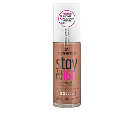 ESSENCE STAY ALL DAY 16H base de maquillaje de larga duración 30 ml in 50-Soft Caramel , Makeup by ESSENCE. Merkmale: . Verfügbar bei ParfümReich.