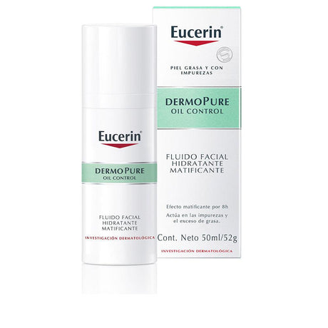 EUCERIN DERMOPURE oil control mattifying moisturizing facial fluid 50 ml in , Facial Cosmetics by EUCERIN. Merkmale: . Verfügbar bei ParfümReich.