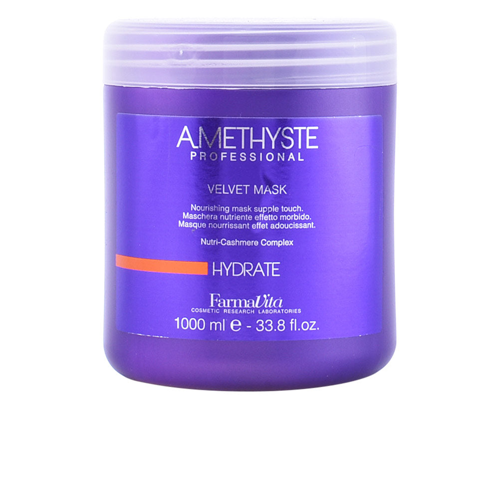 FARMAVITA AMETHYSTE hydrate velvet mask in 1000 ml , Hair by FARMAVITA. Merkmale: . Verfügbar bei ParfümReich.