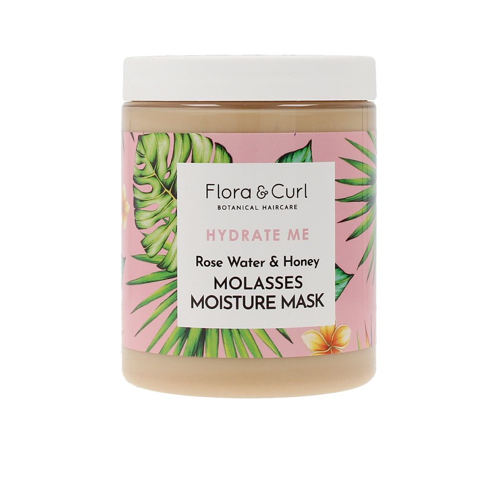 FLORA AND CURL HYDRATE ME rose water & honey molasses moisture mask 300 ml in , Hair by FLORA AND CURL. Merkmale: . Verfügbar bei ParfümReich.