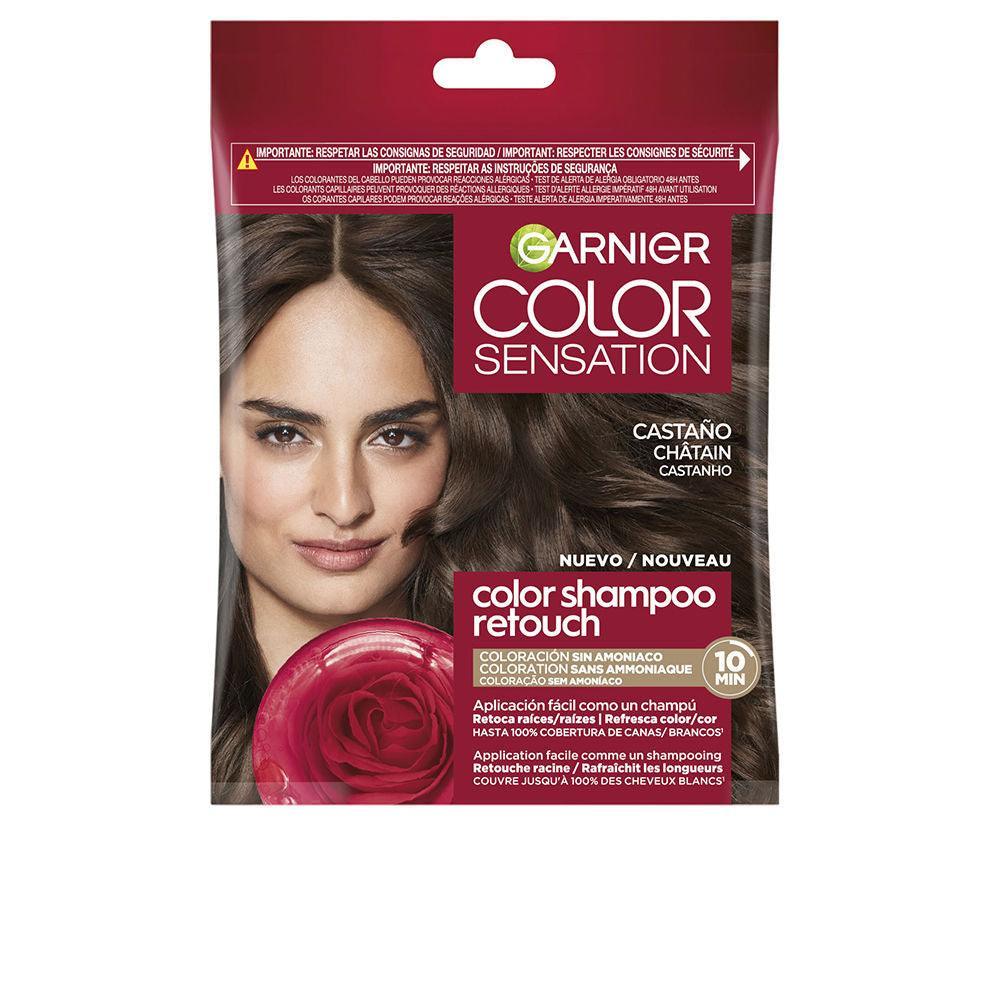 GARNIER COLOR SENSATION tone on tone color shampoo in 4.0-brown , Hair by GARNIER. Merkmale: . Verfügbar bei ParfümReich.