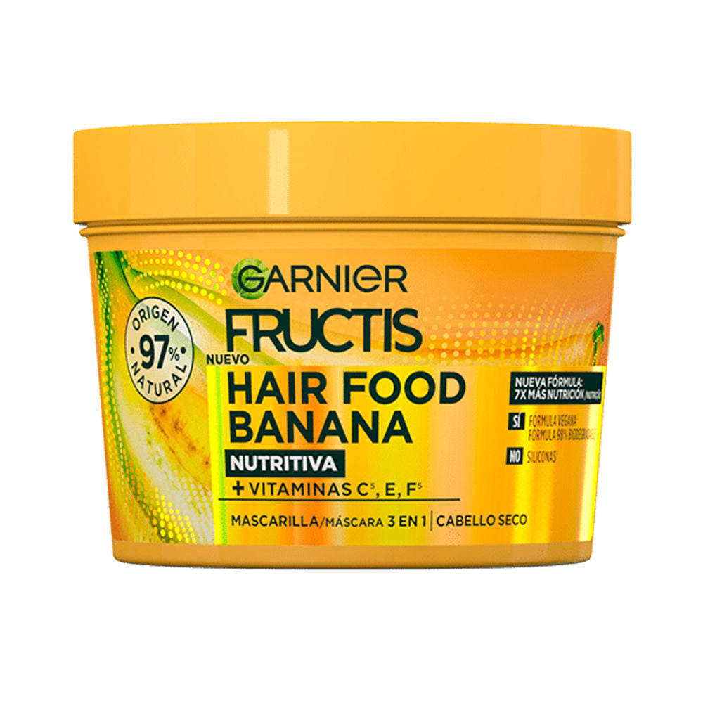 GARNIER FRUCTIS HAIR FOOD banana ultra-nourishing mask 390 ml in , Hair by GARNIER. Merkmale: . Verfügbar bei ParfümReich.