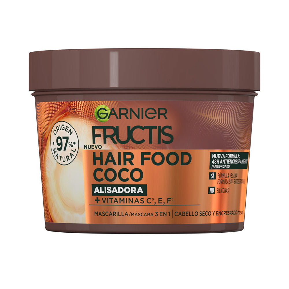 GARNIER FRUCTIS HAIR FOOD coconut smoothing mask 390 ml in , Hair by GARNIER. Merkmale: . Verfügbar bei ParfümReich.