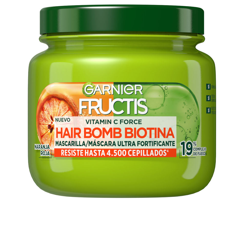 GARNIER FRUCTIS VITAMIN FORCE hair bomb biotin mask 320 ml in , Hair by GARNIER. Merkmale: . Verfügbar bei ParfümReich.