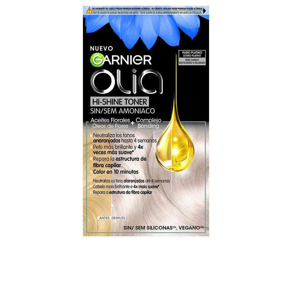 GARNIER OLIA HI SHINE TONER semi-permanent color neutralizer in 10-01-platinum-blonde , Hair by GARNIER. Merkmale: . Verfügbar bei ParfümReich.