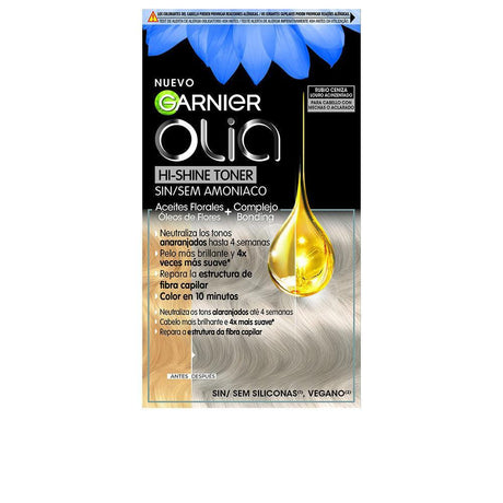 GARNIER OLIA HI SHINE TONER semi-permanent color neutralizer in 9-1-ash-blonde , Hair by GARNIER. Merkmale: . Verfügbar bei ParfümReich.
