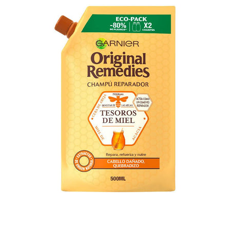 GARNIER ORIGINAL REMEDIES honey treasures shampoo 500 ml in , Hair by GARNIER. Merkmale: . Verfügbar bei ParfümReich.