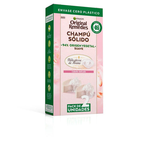 GARNIER ORIGINAL REMEDIES mild oatmeal solid shampoo 2 x 60 gr in , Hair by GARNIER. Merkmale: . Verfügbar bei ParfümReich.