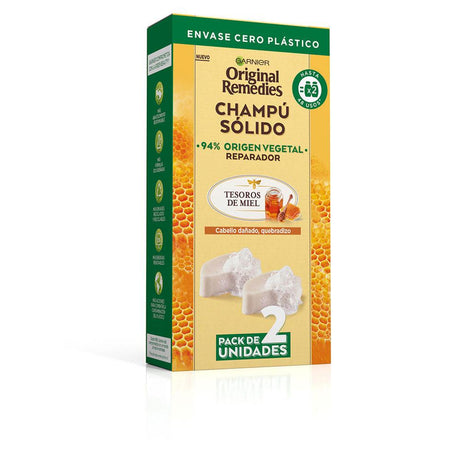 GARNIER ORIGINAL REMEDIES solid shampoo honey treasures 2 x 60 gr in , Hair by GARNIER. Merkmale: . Verfügbar bei ParfümReich.