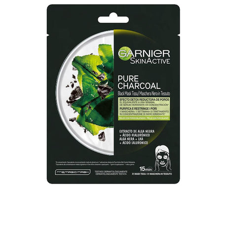 GARNIER PURE CHARCOAL black mask tissu detox effect 28 gr in , Facial Cosmetics by GARNIER. Merkmale: . Verfügbar bei ParfümReich.