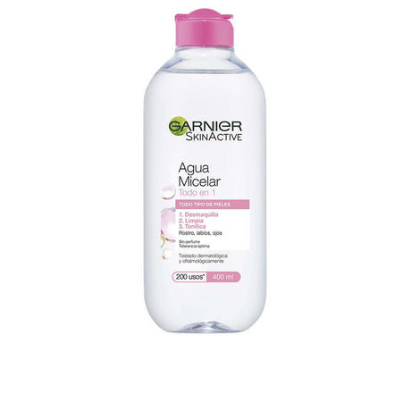 GARNIER SKIN NATURALS AGUA MICELAR todo en uno 400 ml in , Facial Cosmetics by GARNIER. Merkmale: . Verfügbar bei ParfümReich.