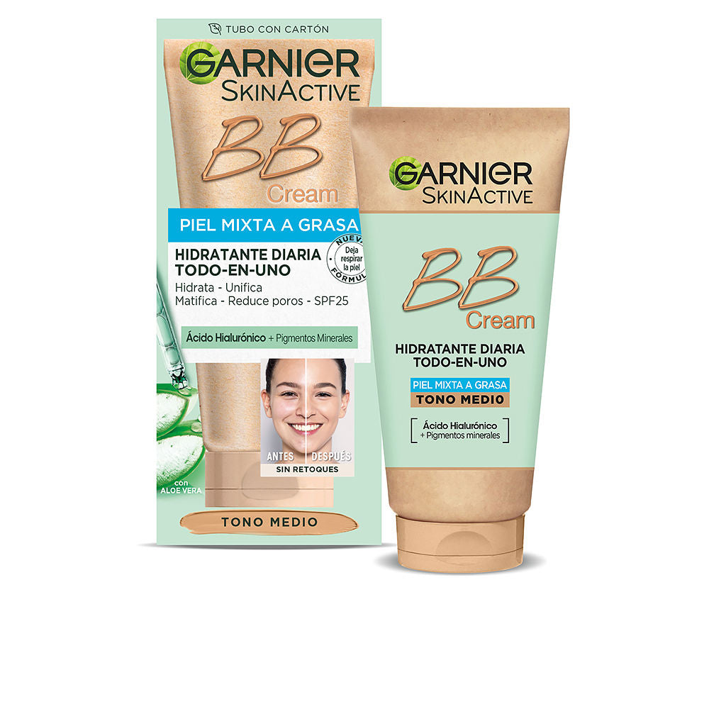 GARNIER SKINACTIVE BB CREAM combination to oily skin SPF25 50 ml in 