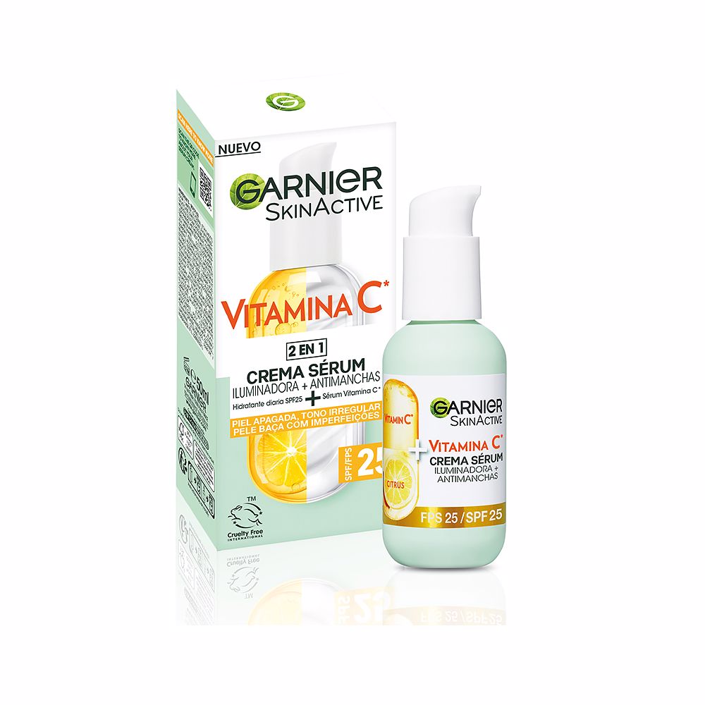 GARNIER SKINACTIVE VITAMIN C serum cream SPF25 50 ml in , Facial Cosmetics by GARNIER. Merkmale: . Verfügbar bei ParfümReich.