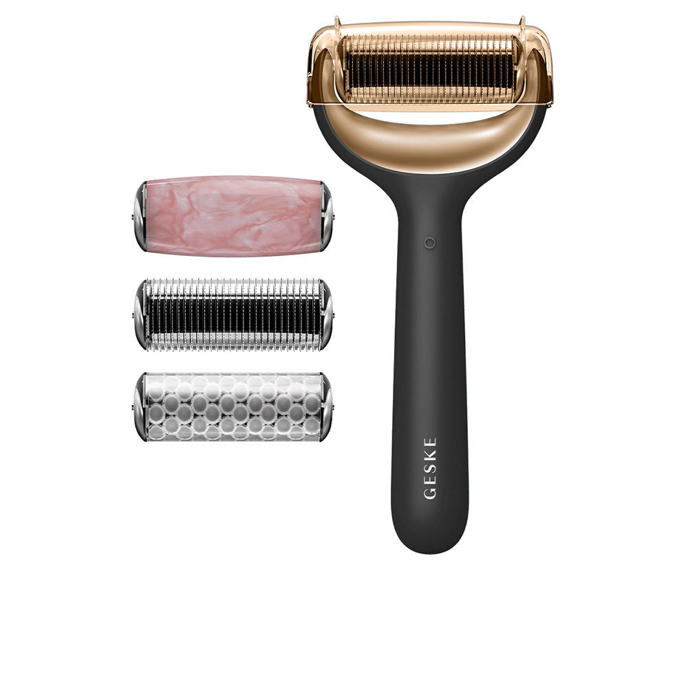 GESKE SMART APP GUIDED facial and body roller with microneedles 9 in 1 in Black , Facial Cosmetics by GESKE. Merkmale: . Verfügbar bei ParfümReich.