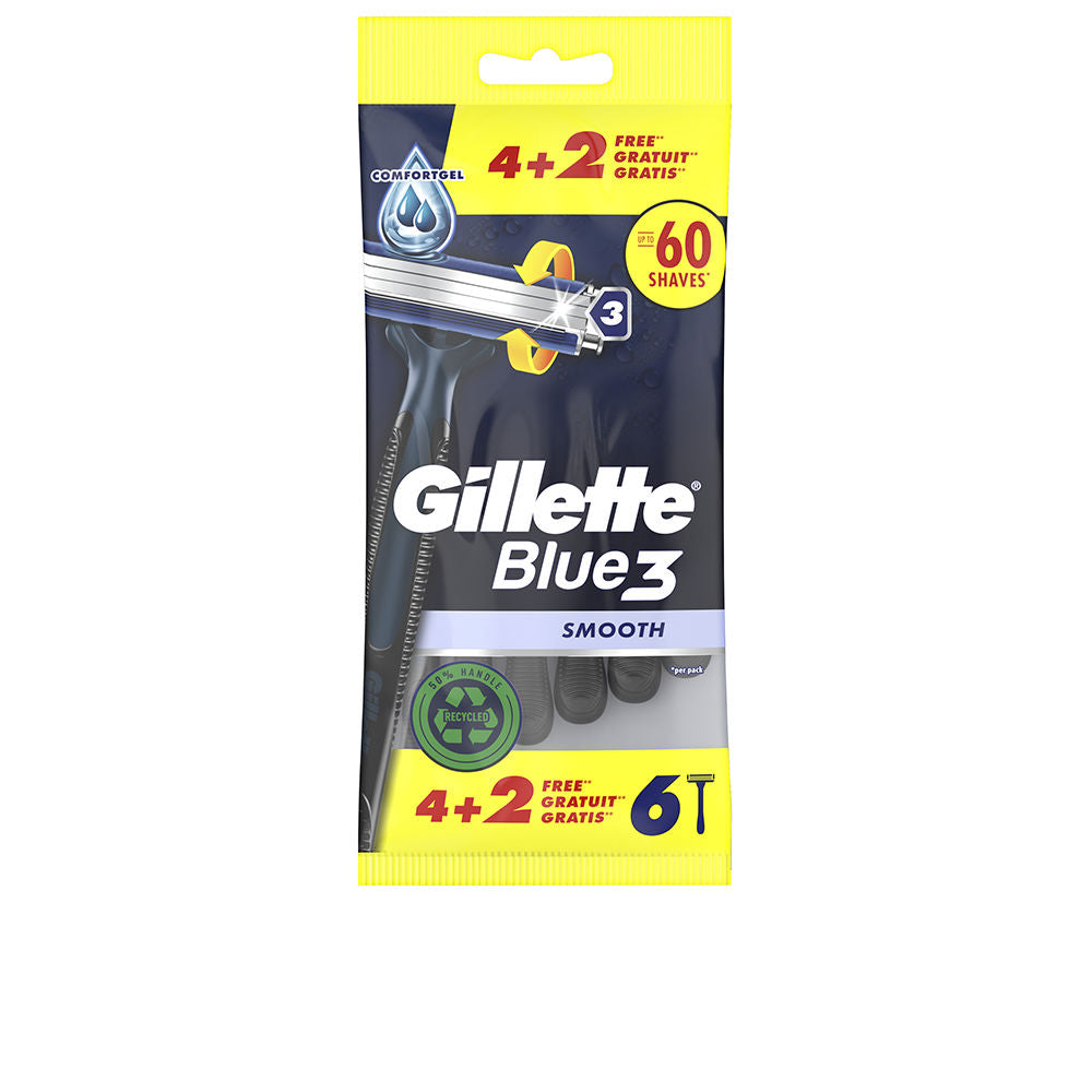 GILLETTE BLUE 3 disposable razor blades 6 units in , Facial Cosmetics by GILLETTE. Merkmale: . Verfügbar bei ParfümReich.