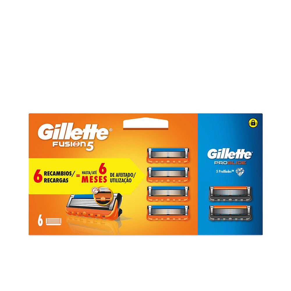 GILLETTE FUSION 5 charger 4 refills + PROGLIDE 2 refills in , Facial Cosmetics by GILLETTE. Merkmale: . Verfügbar bei ParfümReich.