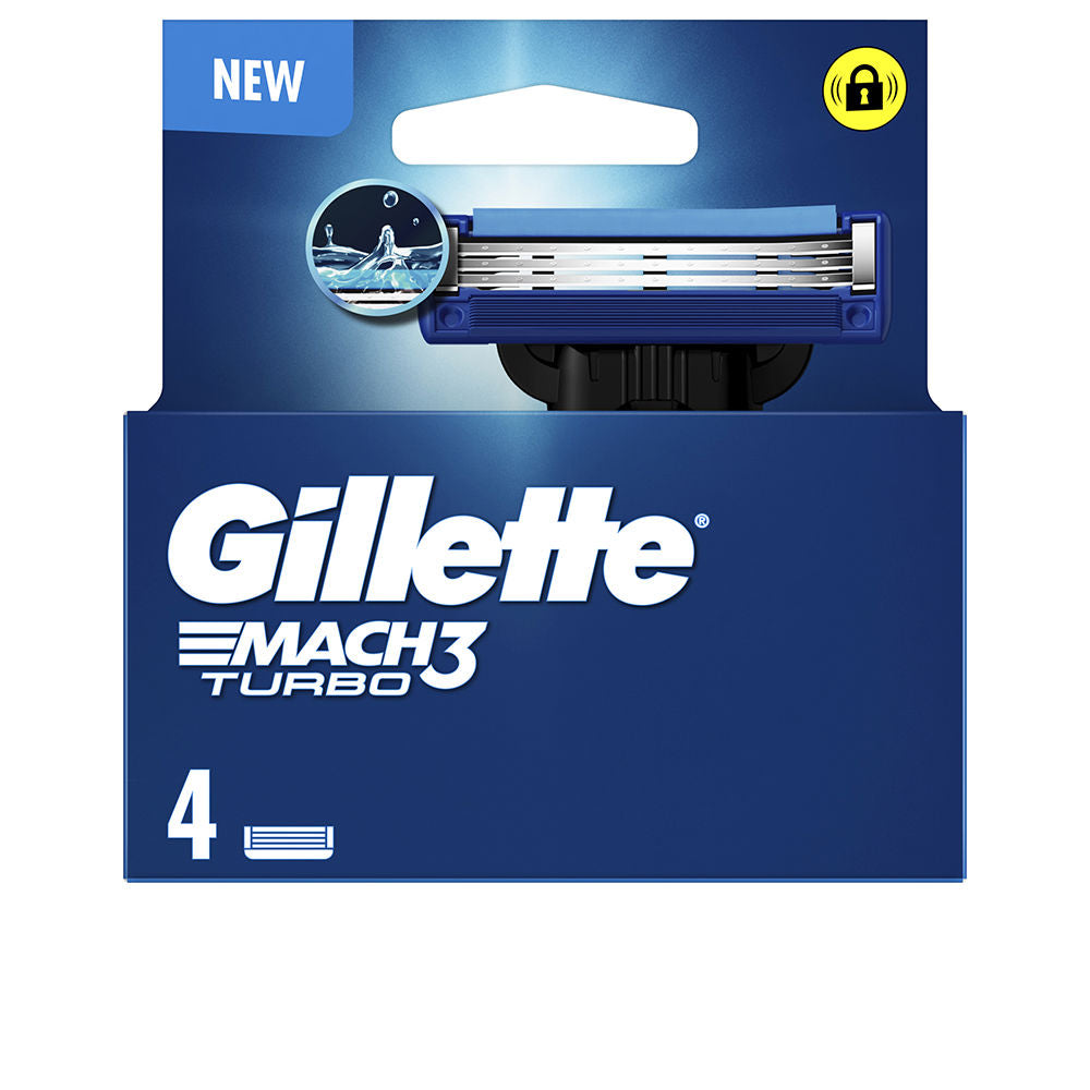 GILLETTE MACH 3 TURBO charger 4 spare parts in , Facial Cosmetics by GILLETTE. Merkmale: . Verfügbar bei ParfümReich.