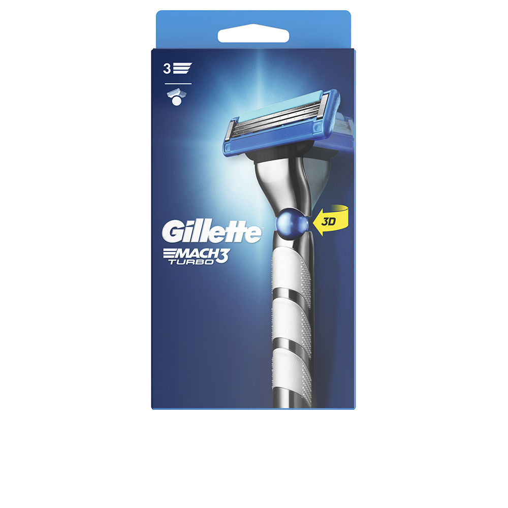 GILLETTE MACH 3 TURBO machine + 1 spare part in , Facial Cosmetics by GILLETTE. Merkmale: . Verfügbar bei ParfümReich.