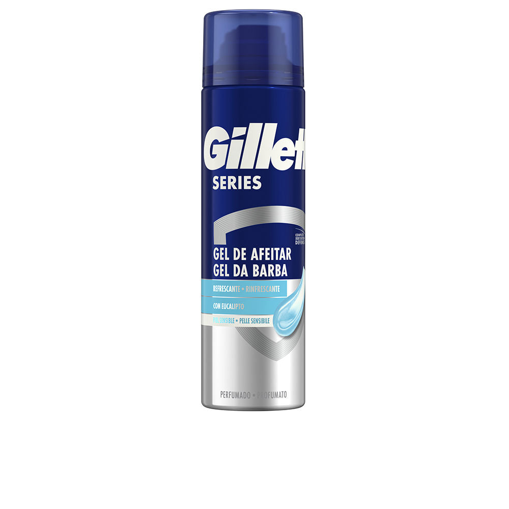 GILLETTE SERIES refreshing shaving gel sensitive skin 200 ml in , Facial Cosmetics by GILLETTE. Merkmale: . Verfügbar bei ParfümReich.